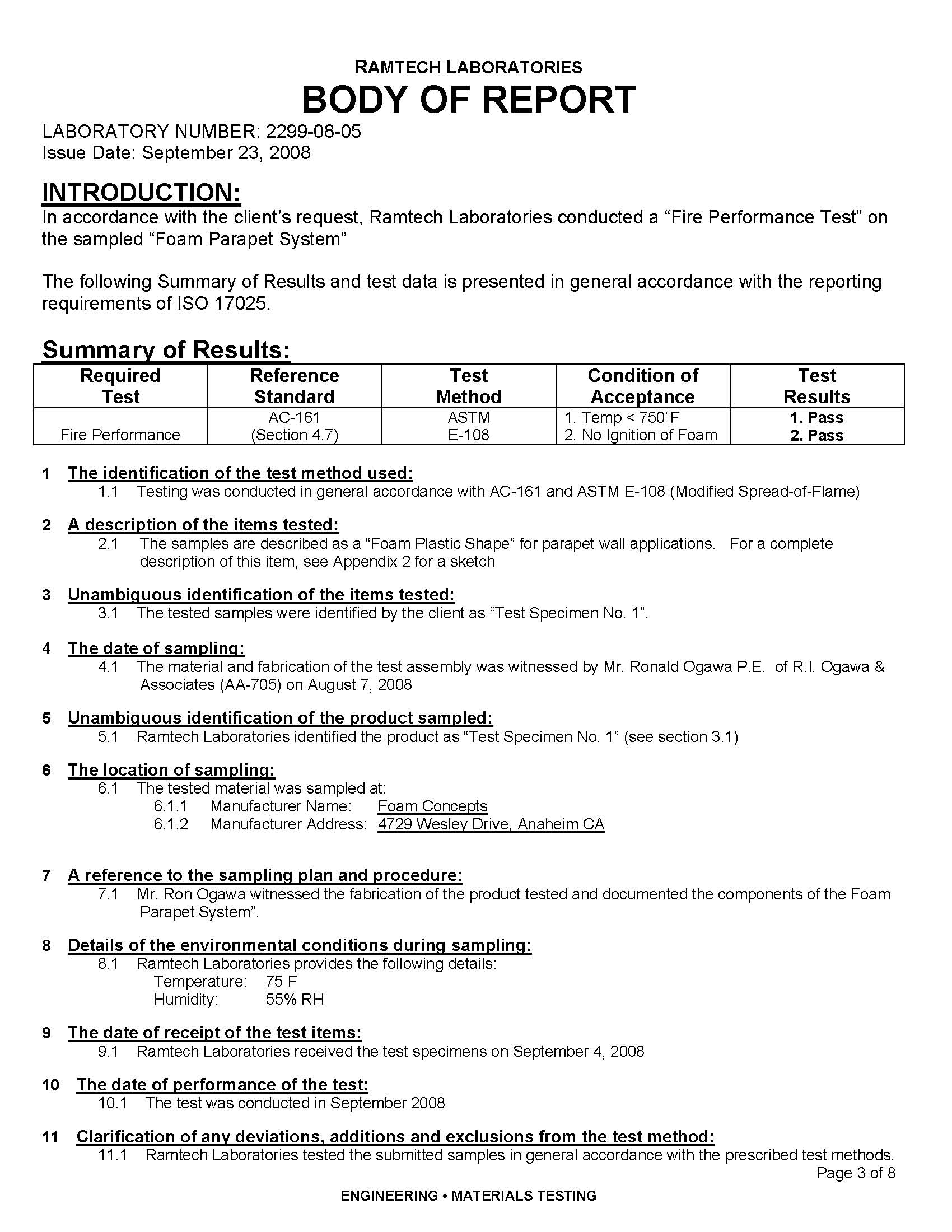 Fire performance page 3