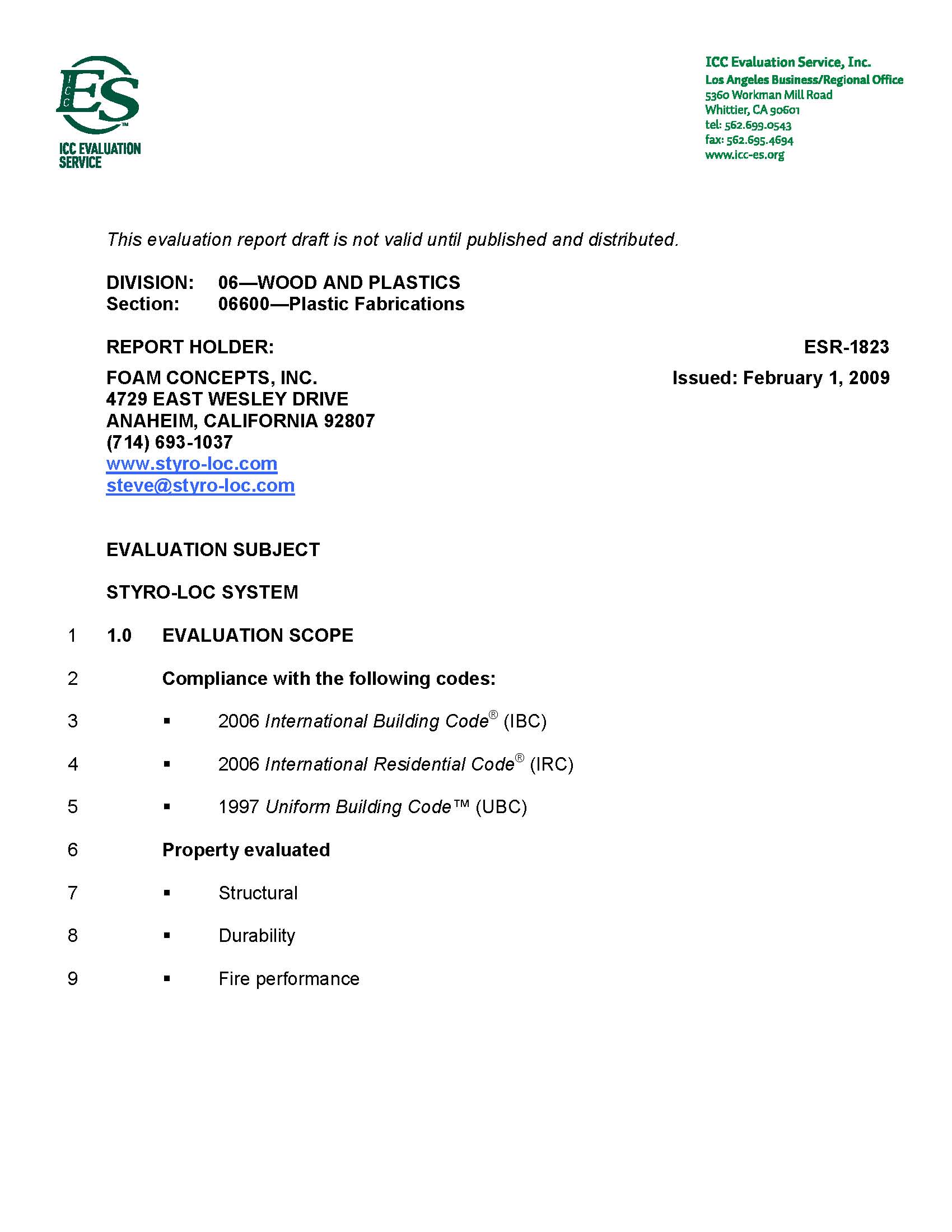 icc test page 1